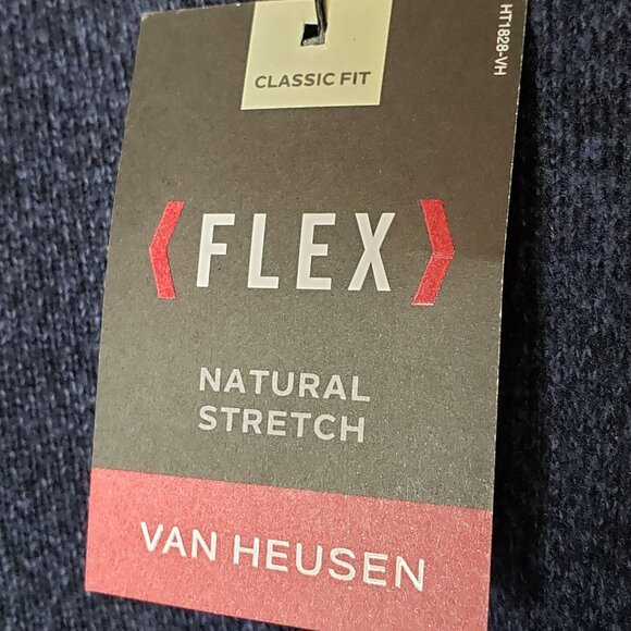 NWT Van Heusen Classic Fit Flex Natural Stretch Sweater M - Picture 5 of 8